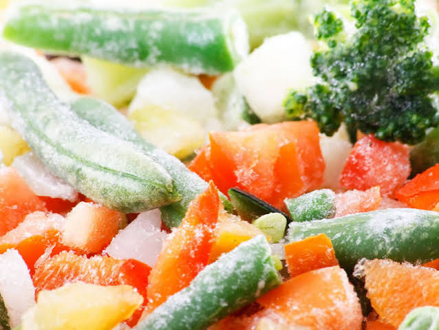 Frozen Foods & Vegetables food products